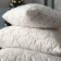 Bamboo pillow+latex 68x68cm, high, bamboo. fiber/natures. Latex, TIK, PE100%