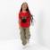 T-shirt Children's Minnie Mouse, height 122-128, red