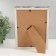 Photo frame Plastic 13x18 cm "Marmoter with a gold frame" 15x20 cm