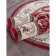 Oval carpet Merinos colizey, size 250x350 cm, color Red