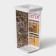 Container for bulk products "Step", 1.4 l, 10 × 10 × 21 cm, white color