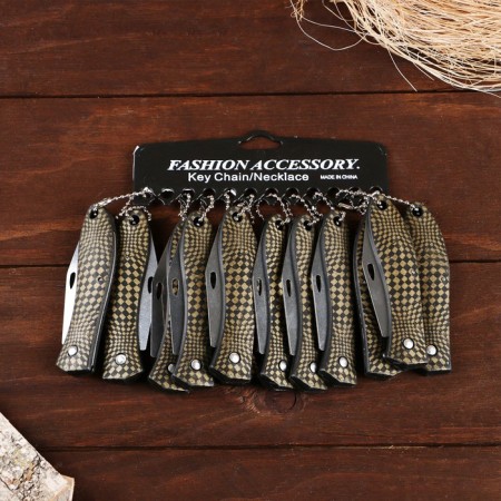 Curders' knife "elk" blade chrome 6.5cm, with a latch, 15.5 cm, mix-5