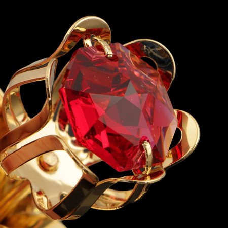 Souvenir "Flower", 2 × 2 × 5 cm, with crystals-2