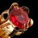Souvenir "Flower", 2 × 2 × 5 cm, with crystals