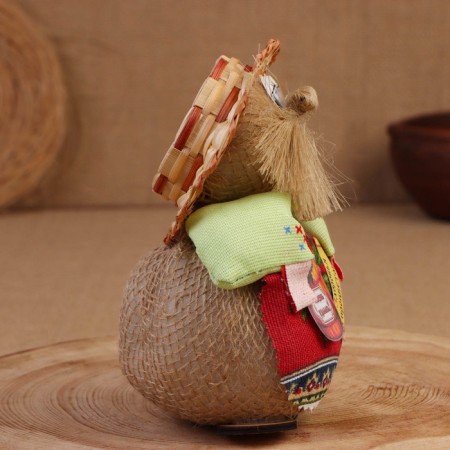 The amulet "Brown Nafanya", 15 cm, mix-3