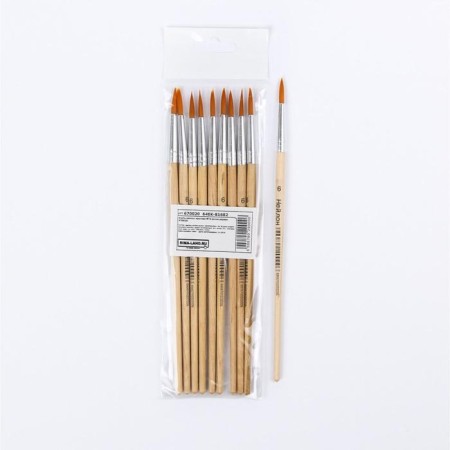 Nylon brush No. 6, round-2