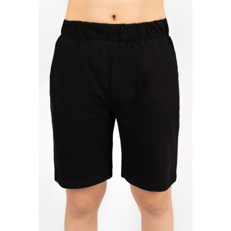 Shorts for a boy, height 122 cm, black color-1