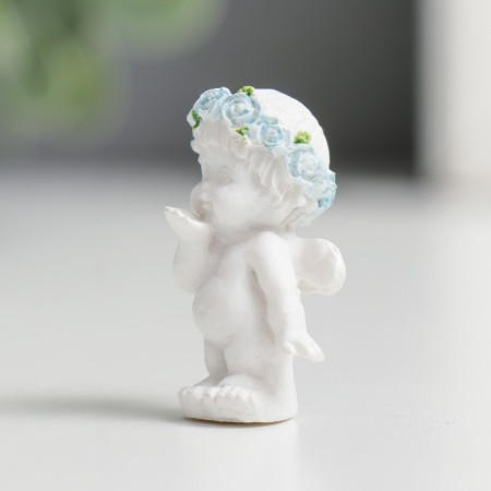 Souvenir Polystone "Angel Baby" Blue Venochka, Mix, 3x1.5x2 cm-1