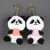 Soft toy "Panda", 13 cm, color mix