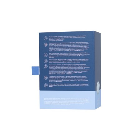 Vacuum-wave contactless stimulator of the Satiffyer Sugar Rush clitoris, silicone, blue color-5
