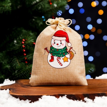 Gift bag with thermal monklake, 13 x 18 cm