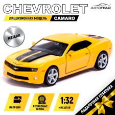 Metal Camaro Camaro, 1:32, doors, inertia, yellow color open