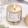 Aromatic candle in the bamboo "Eben tree", soy wax, 25 hours, 150 gr, 8.5x8 cm