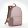 Women's backpack of artificial leather on the zipper Textura, color gray color