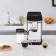 Kofemashin KitFort KT-7166, automatic, 1350 W, 1.5 l, silver-black