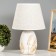 Sherwood table lamp E14 40W white-gold 24x24x36 cm Risalux