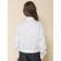 Blouse for girls, height 122 cm, white color