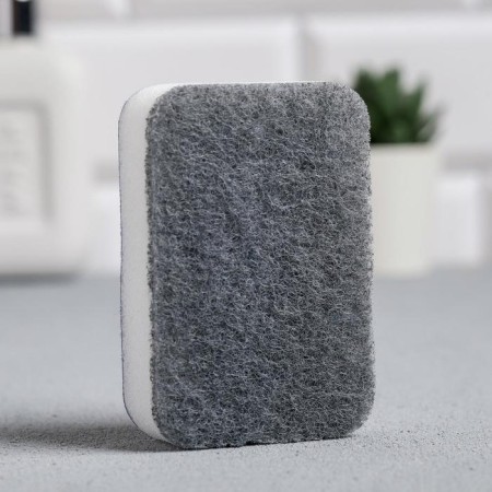 Washing sponge “Patience and labor, they don’t go” 9x6 cm-2
