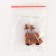 Miniature Puppet "Violin", set 2 pcs., Size 1 pc. - 1.3 × 0.5 × 3.5 cm