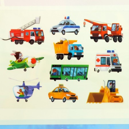 Set for drawing with light "Big Transport"-2