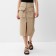 Women's skirt with Minaku: Safari beige color, river 44