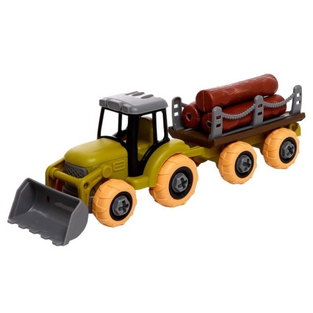 The designer of the screw "Tractor Lesozar", with a screwdriver-1