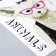 Interior plastic sticker "Animal hipsters" 60x90 cm