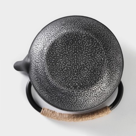 The keging share of the Chroma, 800 ml, with sieve, enameled coating inside, color gray-5