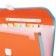Plastic portfolio BRAUBERG Joy, A4 (330 x 245 x 35 mm), 13 departments, with edging, index labels, orange