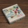 The box is folding, the cover is “Happy New Year and Rozdetsw” 20 x 20 x 6 cm