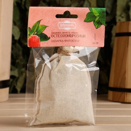 Zaparka Phytosbor "Osteochondrous", strawberry, lemon balm, spray, 30 g