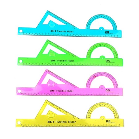 The line is flexible, silicone, 30 cm, multifunctional, mix