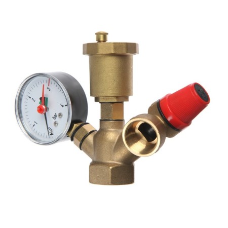 ZEIN security group, for heating boilers, 1 ", compact-1