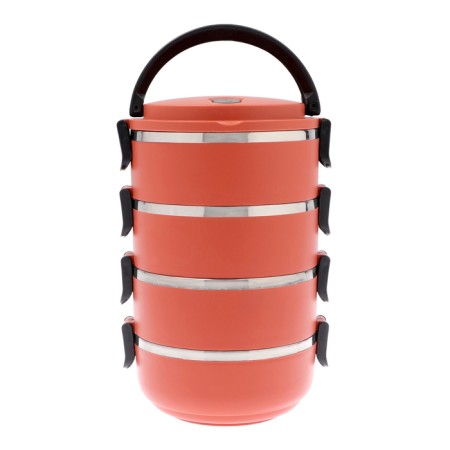 Lunch-Box "Dolyana", 2 l, retains heat 3 hours, 14 x 26 cm, brown-1