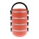 Lunch-Box "Dolyana", 2 l, retains heat 3 hours, 14 x 26 cm, brown
