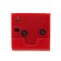 Classic alarm clock, discrete move, D-5 cm, 6 x 6 cm, mix