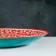 Largan Rishtan ceramics "Flowers", 41 cm, red