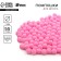 Pompons for creativity and decor "Pink", 55 grams