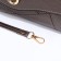 Bag-clate on magnet, long belt, bronze color