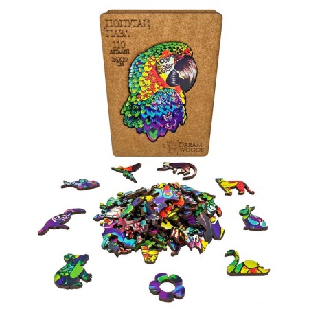 Figure puzzle "Parrot"-3
