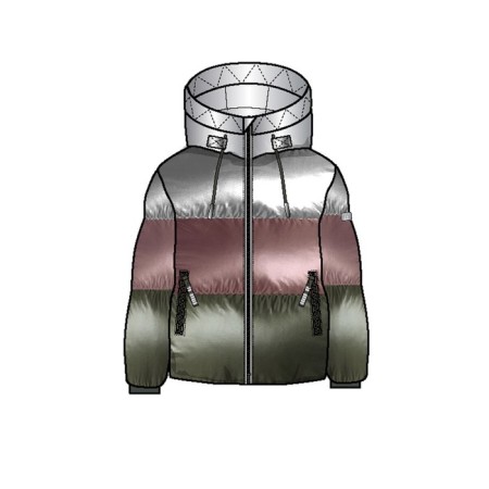 Winter jacket for the girl PlayTode, height 140 cm-10