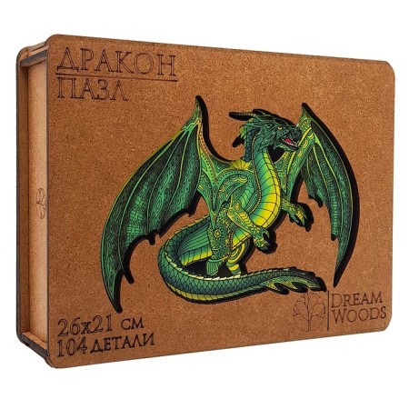 Figure puzzle "Dragon"-3