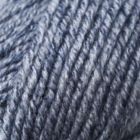Yarn "Superlana Midi" 25% wool, 75% acrylic 170m/100g (806 jeans. Melange)-2