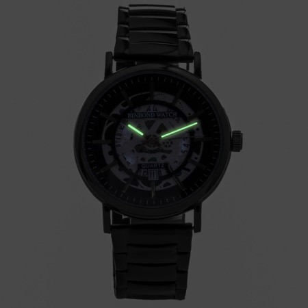 Men's wrist watches, d-4.4 cm, strap L-26 cm, 3 atm, luminous-2