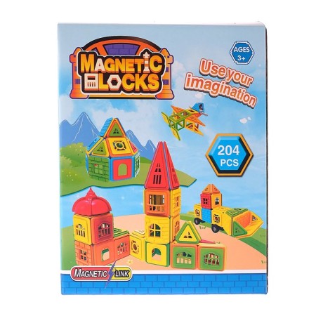 Designer magnetic "castle", 204 details-10