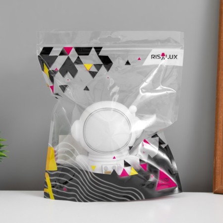 Sponel "Cosmonaut" LED 1.5W USB AKB White 9.5x8x10.5 cm Risalux-15
