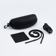 Set for glasses: lace, case, holder, napkin
