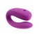 Vibrator for steam, with vibropuli, silicone, purple