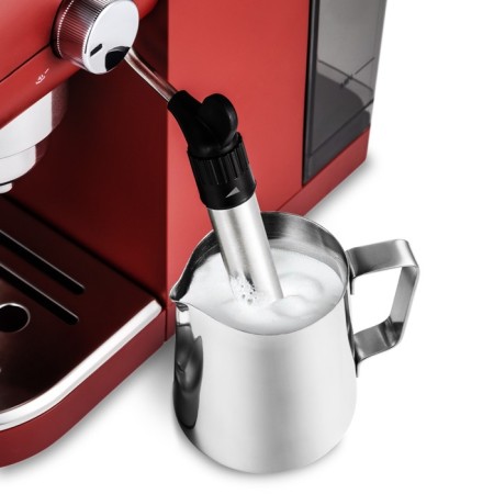Coffee maker KitFort KT-783-3, 1150-1360 W, 20 bar, cord length 0.6 m, red-3