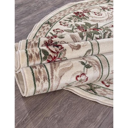 Oval COLIZEY D057 carpet, size 250x350 cm, color Cream-2